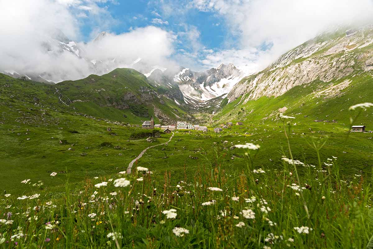 Berggasthaus Meglisalp im Alpstein, Appenzell