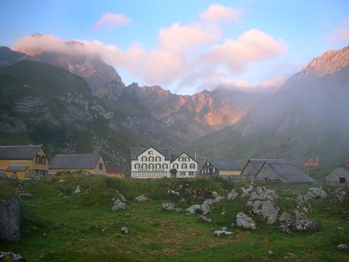 Berggasthaus Meglisalp im Alpstein, Appenzell
