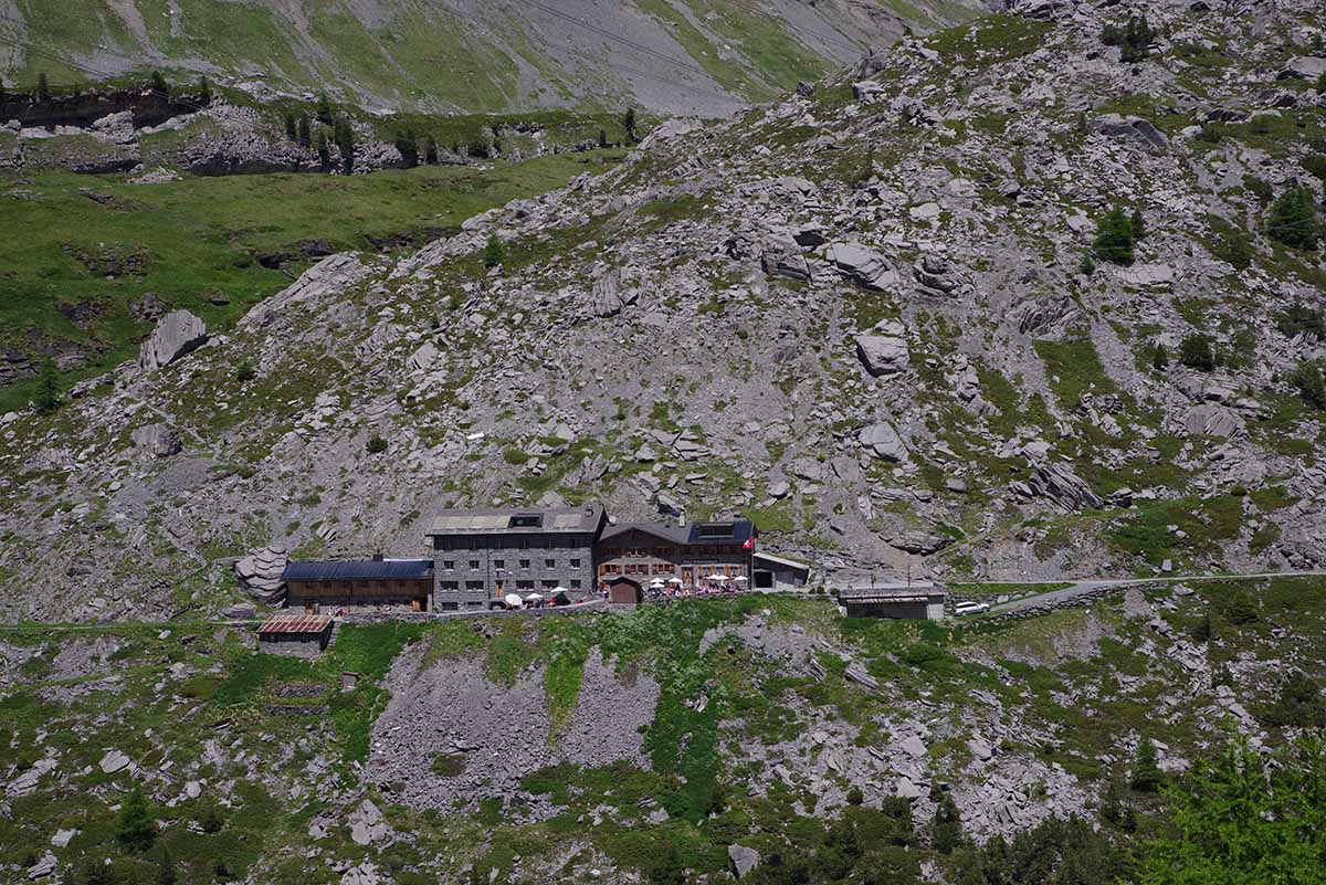 Berghotel Schwarenbach, nähe Daubensee, zwischen der Gemmi / Gemmipass, Leukerbad und Kandersteg