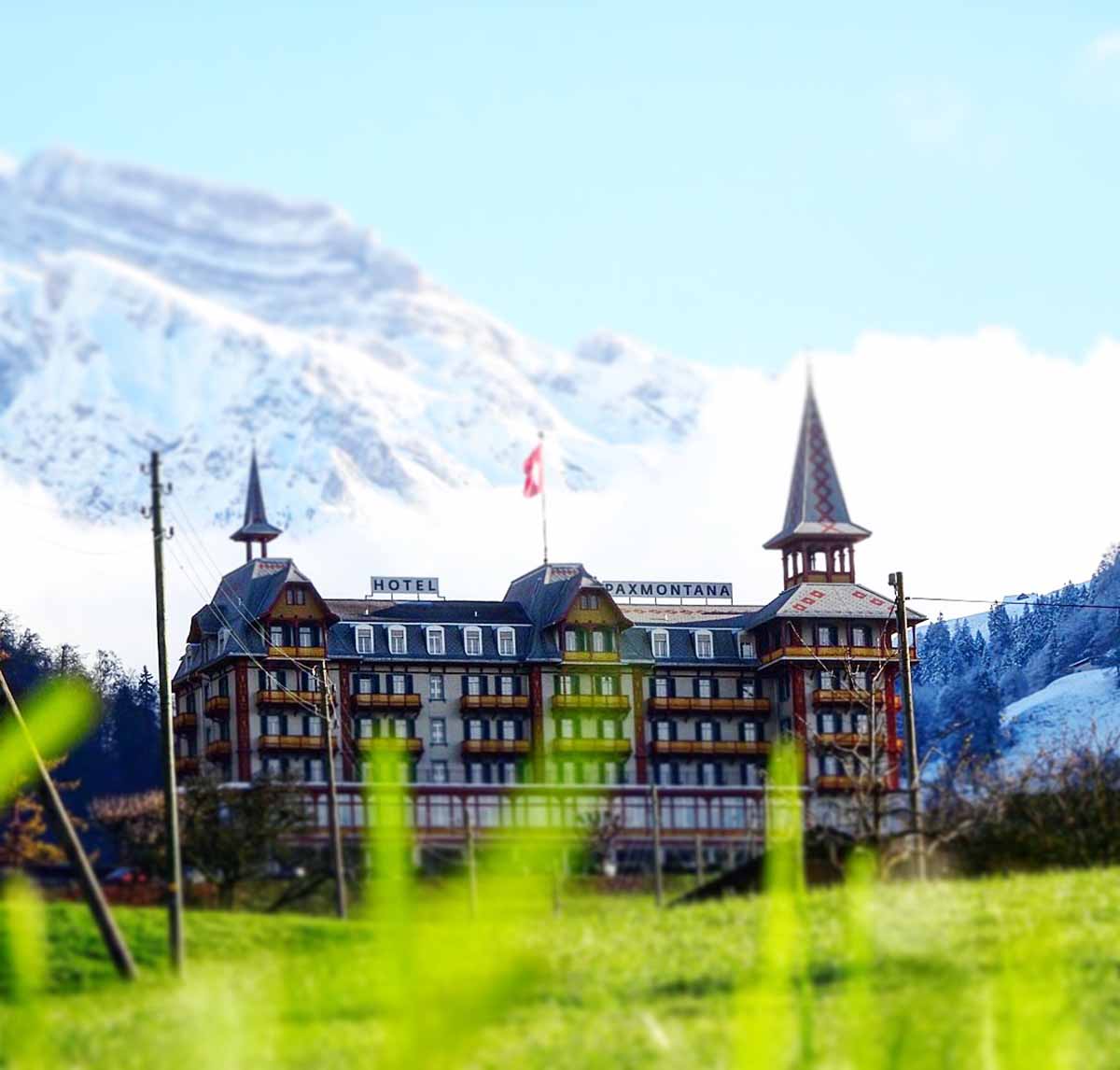 Jugendstil-Hotel Paxmontana, Flüeli-Ranft (Sachseln, Sarnersee)