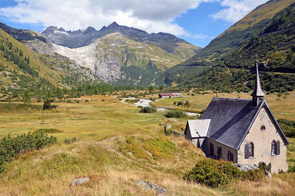 Grand Hotel Glacier du Rhône, Gletsch, Obergoms (Furka / Furkapass)