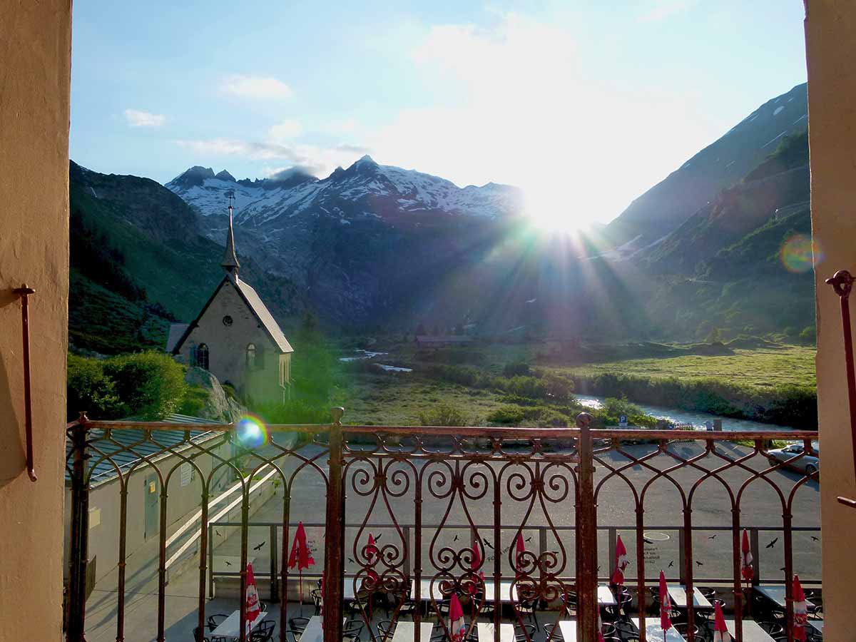 Grand Hotel Glacier du Rhône, Gletsch, Obergoms (Furka / Furkapass)
