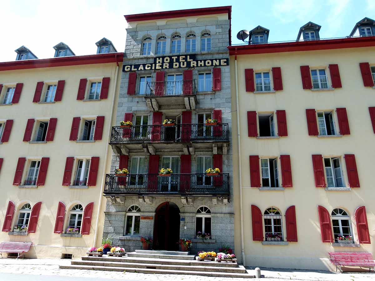 Grand Hotel Glacier du Rhône, Gletsch, Obergoms (Furka / Furkapass)