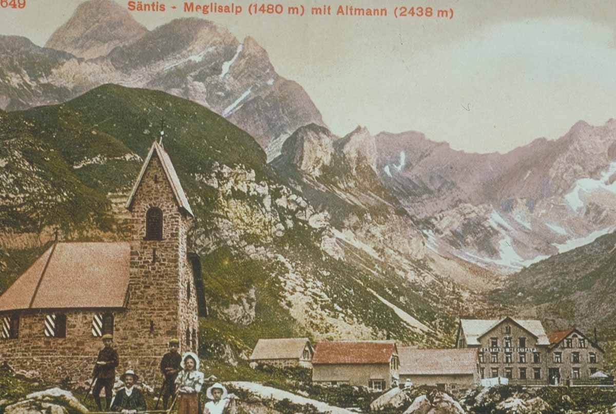 Berggasthaus Meglisalp im Alpstein, Appenzell