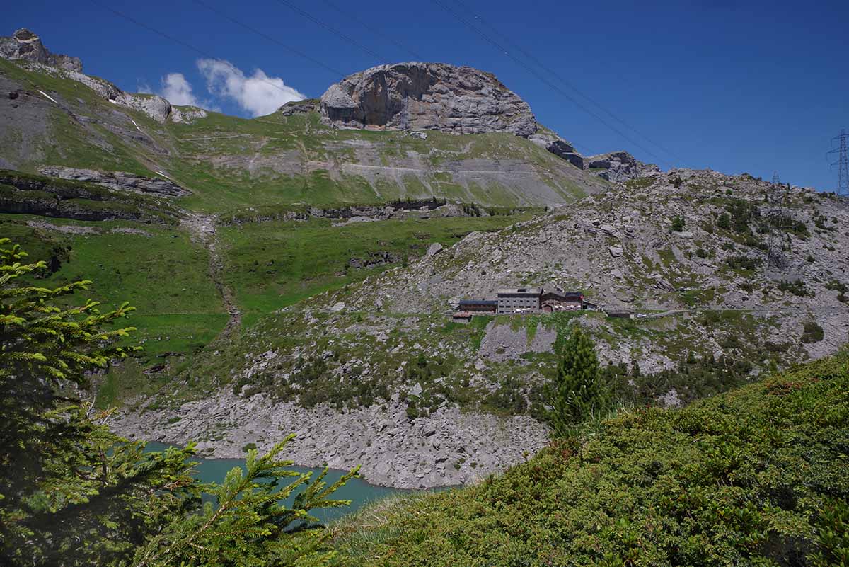 Berghotel Schwarenbach, nähe Daubensee, zwischen der Gemmi / Gemmipass, Leukerbad und Kandersteg