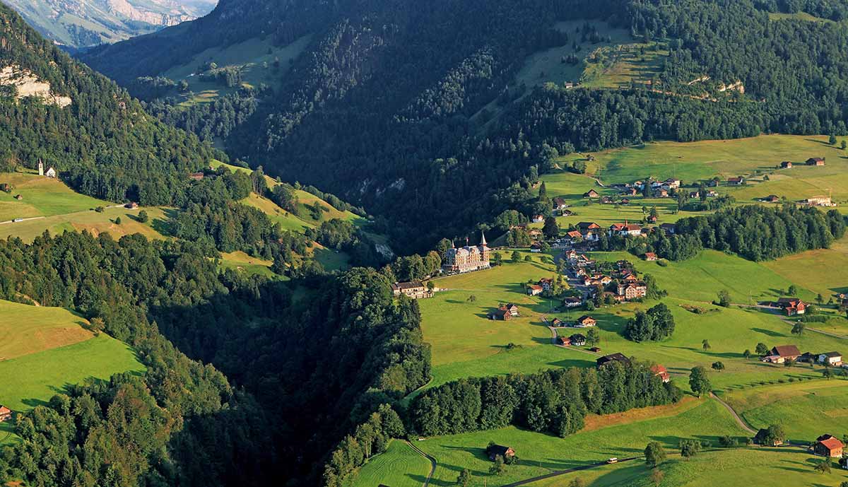 Jugendstil-Hotel Paxmontana, Flüeli-Ranft (Sachseln, Sarnersee)
