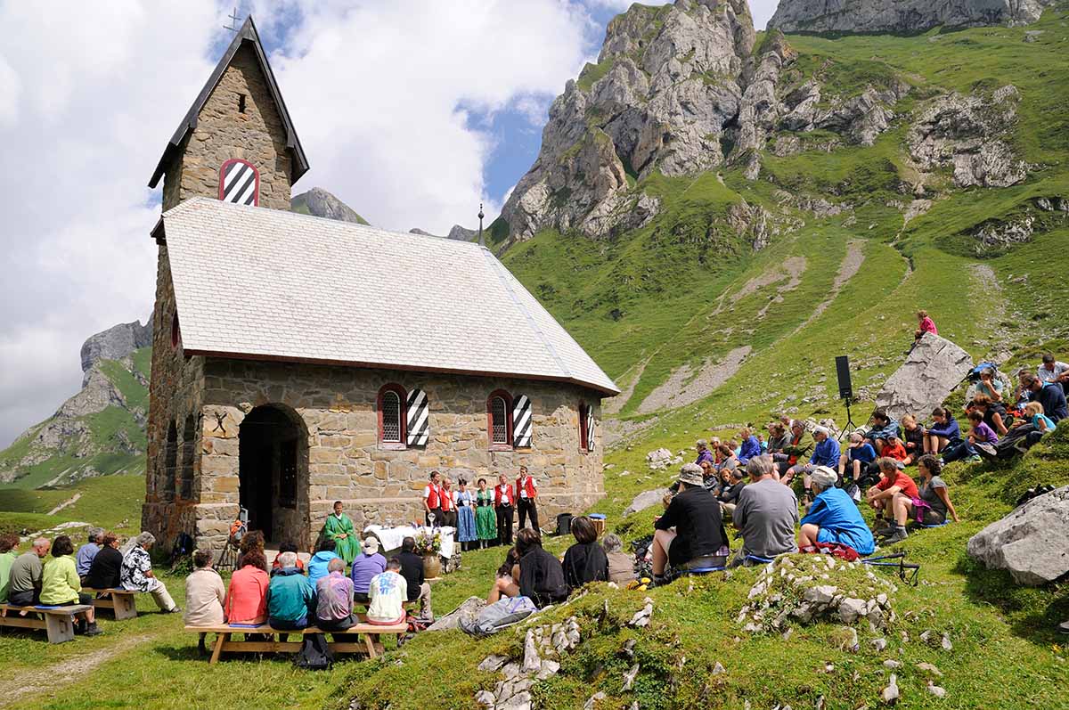 Berggasthaus Meglisalp im Alpstein, Appenzell
