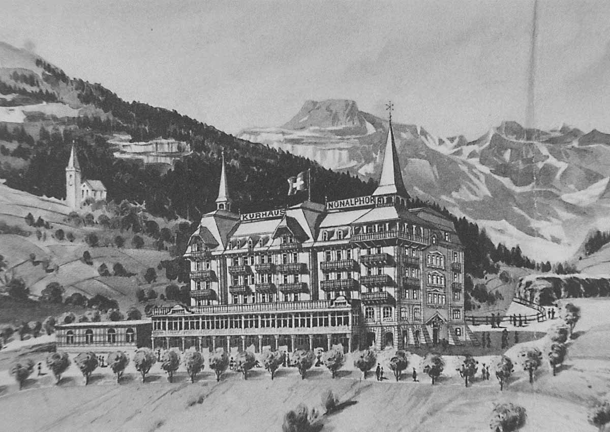 Jugendstil-Hotel Paxmontana, Flüeli-Ranft (Sachseln, Sarnersee)