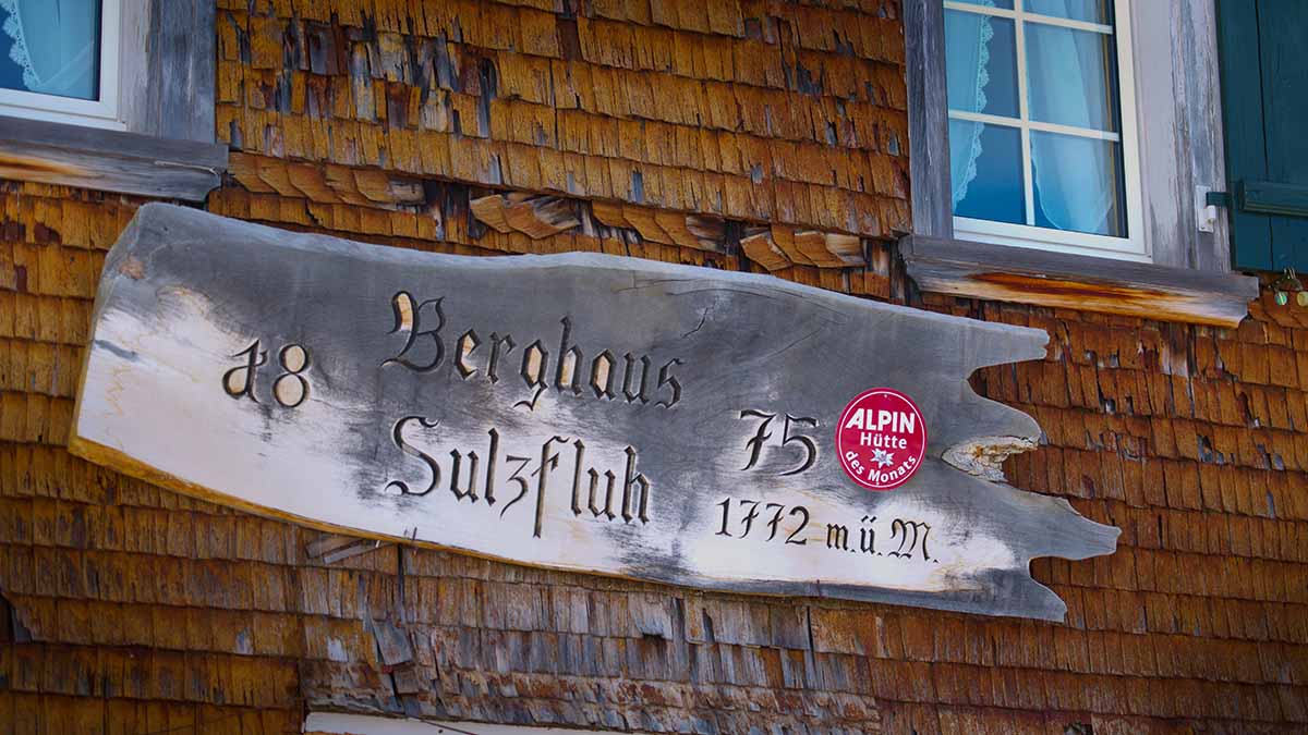 Berghaus Sulzfluh, Prättigau, St. Antönien